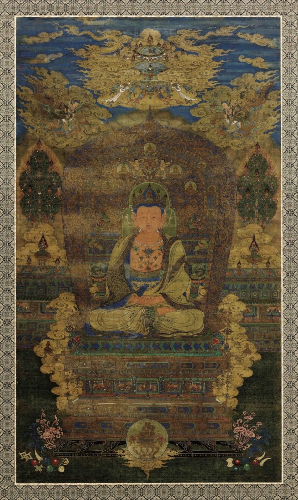 Yuan Dynasty Painting of Vairocana Buddha