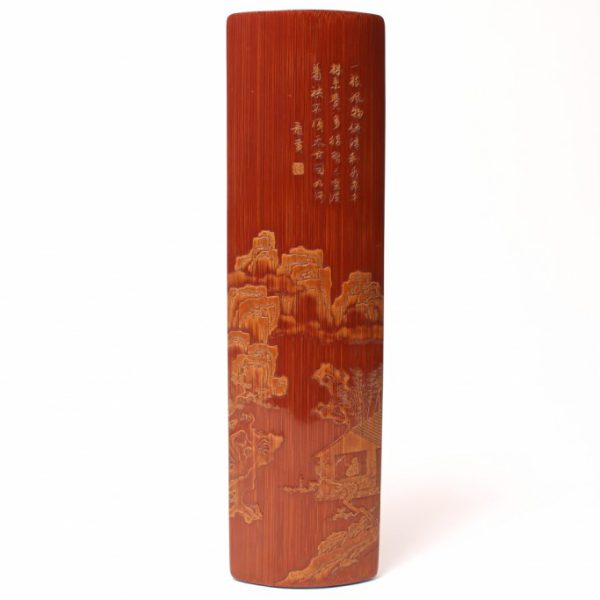 A bamboo 'Liuqing' wristrest