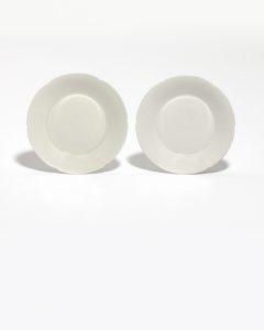 A pair of Ding dishes