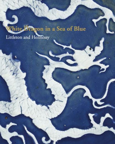 White Dragon in a Sea of Blue
